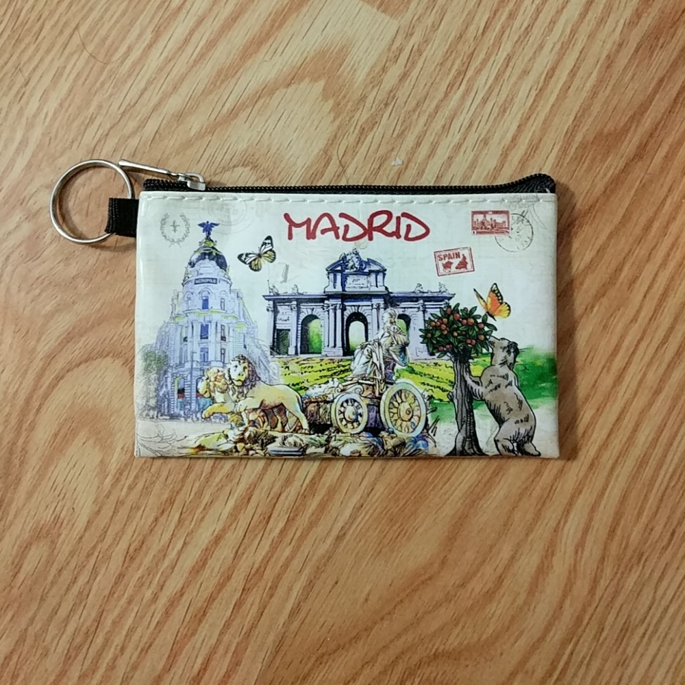 Spain Madrid souvenir coin purse